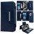 For iPhone 15 Pro Max Multifunctional 7-Card Wallet Leather Phone Case(Royal Blue) For iPhone 15 Pro Max Multifunctional 7-Card Wallet Leather Phone Case(Royal Blue)