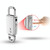 JNN S20 Zinc Alloy Keychain Voice Recorder, Memory:32GB(Silver)