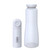 Female Handheld Mini External Vaginal Wash Maternity Portable Electrical Feminine Cleanser, Model: Lightless Model+Bottle