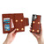 For Samsung Galaxy S20 FE Multifunctional 7-Card Wallet Leather Phone Case(Brown)