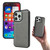 For iPhone 14 Multifunctional 7-Card Wallet Leather Phone Case(Grey)