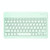 For Xiaomi Pad 5 / Pad 5 Pro 11 inch Round Cap Bluetooth Keyboard Tablet Leather Case with Pen Slot(Purple)