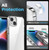 For iPhone 14 Plus NORTHJO 3 in 1 Clear Phone Case with Screen Film + Rear Lens Film