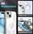 For iPhone 15 Plus NORTHJO 3 in 1 Magsafe Clear Phone Case with Screen Film + Rear Lens Film
