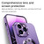 For iPhone 12 Pro Magnetic HD Tempered Glass Phone Case(Purple)