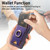 For Xiaomi 13 LIte Retro Splitable Magnetic Stand Card Bag Leather Phone Case(Purple)