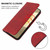 For Samsung Galaxy S24 5G Magnetic Closure Leather Phone Case(Red)
