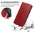 For vivo X100 Magnetic Closure Leather Phone Case(Red)