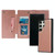 For Samsung Galaxy S20 FE Multifunctional 7-Card Wallet Leather Phone Case(Rose Gold)