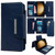 For Samsung Galaxy S23+ 5G Multifunctional 7-Card Wallet Leather Phone Case(Royal Blue)