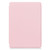 For iPad Air 11 2024 Transparent Rotation Smart Leather Tablet Case with Keyboard(Pink)