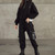 Spring Autumn Children Fashion Overalls Trousers (Color:Black Size:120cm)
