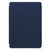 For iPad Air 13 2024 Transparent Rotation Smart Leather Tablet Case with Keyboard(Dark Blue)