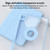 For iPad 10th Gen 10.9 2022 Rotatable Magnetic Detachable Leather Tablet Case with Pen Slot(Blue)