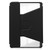 For iPad Pro 13 2024 Transparent Rotation Smart Leather Tablet Case with Keyboard(Black)