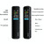 Mrobo RV-19 0.96-inch HD Screen 3D Noise Reduction Recording Pen Music Player, Capacity: 128GB(Black)