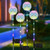 Dandelion Lawn Ground Plug Light Decoration Outdoor Solar LED Garden Lights, Model: Single Head