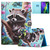 For iPad Pro 11 2024 Colored Drawing Stitching Leather Tablet Smart Case(Raccoon)