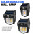 Outdoor Solar Light Tungsten Wall Light Waterproof Patio Sensor Night Lamp, Specification: 2-6LED