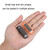 Solar Warning Light Anti-rear Collision LED Flashing Light(Symphony Vibration Sensor+Black)