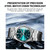 BINBOND B102 Dual-calendar Leisure Waterproof Luminous Quartz Watch, Color: Inter-Rose-Gold-White