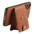 For Samsung Galaxy S23 FE 5G Denior D14 NK Retro Pattern MagSafe Magnetic Card Holder Leather Phone Case(Brown)