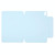 For iPad Air 13 2024 Y-Shape Double-sided Clip Magnetic Smart Tablet Case(Blue)