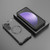 For Samsung Galaxy S23 FE 5G Honeycomb Magnetic Ring Shockproof Phone Case(Black)