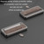 Car Metal Wood Aromatherapy Magnetic Luminous Car Moving Number Plate(Metal+Log)