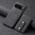 For Google Pixel 9 Pro Denior D14 NK Retro Pattern MagSafe Magnetic Card Holder Leather Phone Case(Black)