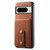 For Google Pixel 8 Pro Denior D14 NK Retro Pattern MagSafe Magnetic Card Holder Leather Phone Case(Brown)