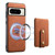 For Google Pixel 8 Pro Denior D14 NK Retro Pattern MagSafe Magnetic Card Holder Leather Phone Case(Brown)