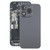 For iPhone 15 Pro Battery Back Cover with Camera Lens Cover + MagSafe Magnet(Black)