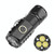 3LED Strong Light TYPE-C Charging Convenient Mini Multi-Function Flashlight(With USB Cable No Battery)