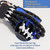 Intelligent Robot Split Finger Training Rehabilitation Glove Equipment With UK Plug Adapter, Size: M(Orange Left Hand)