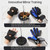 Intelligent Robot Split Finger Training Rehabilitation Glove Equipment With UK Plug Adapter, Size: S(Orange Left Hand)