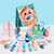 Wooden Children Oral Dentistry Simulation Dentist Set Pretend Play Medical Toy, Color: Upgrade Model Blue