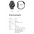 LEMFO GTS4/LT09 1.5 inch IP67 Fitness Wellness Smart Watch Support Bluetooth Call / Sleep / Blood Oxygen / Heart Rate Health Monitor, Steel Strap(Silver)