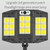 E-SMARTER W796-2 Solar Induction Courtyard Wall Light Smart Outdoor Lamp With Remote Control