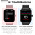 LEMFO LT10 2.01 inch TFT Screen Smart Watch Supports Bluetooth Call / Health Monitoring, Silicone Strap(Pink)