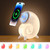 Conch RGB Touch Night Light Magsafe Magnetic Wireless Charger(Colorful)