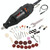 VICOVER Small Adjustable Speed Electrical Grinder Set Jade Carving Pen Polishing Tool EU Plug, Model: 40pcs Parts+Soft Shaft