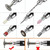 VICOVER Small Adjustable Speed Electrical Grinder Set Jade Carving Pen Polishing Tool EU Plug, Model: 40pcs Parts+Soft Shaft