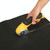 Electrical Scissors Handheld Clothing Fabric Leather Tailoring Shears Small Carpet Cutter(Yellow)