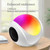 SY-688 TWS RGB Colorful Light Mini Card Bluetooth Speaker(White)