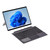 1089DC-RU Russian Backlit Magnetic Bluetooth 3.0 Keyboard for Microsoft Surface Pro 7 / 6 / 2017 / 4 / 3(Grey)