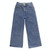 Girl Plus Velvet Loose Broad Leg Sagging Straight Pants Jeans (Color:Dark Blue Size:150cm) Girl Plus Velvet Loose Broad Leg Sagging Straight Pants Jeans (Color:Dark Blue Size:150cm)