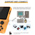 POWKIDDY RGB20S  3.5-Inch IPS Screen Retro Open Source Handheld Game Console 16GB+256GB  30,000 Games(Black)