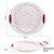 GW20035 DIY Candy Color Cartoon Silicone Cake Toast Ice Tray Mold, Specification: 12 Inch Round