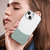 For iPhone 15 Leather Texture MagSafe Magnetic TPU + PC Phone Case(Cyan)